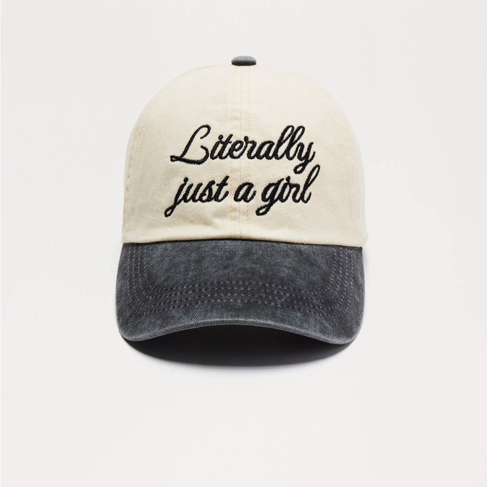 Baseball hat “Literally just a girl”